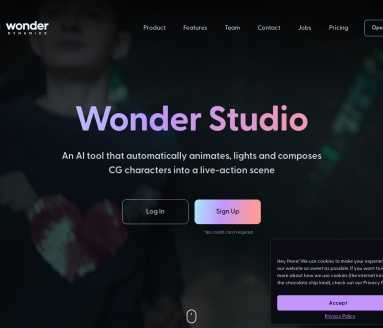 AI 音视频处理Wonder Studio